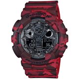 Casio Muški ručni sat G-Shock GA-100CM-4ADR, Crveni | Eponuda.com