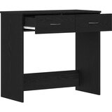  Stol s ladicama Crni hrast 80 x 40 x 75 cm Konstruirano drvo | shoptok.hr