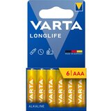 Varta 4103101746 - 6 kom. alkalnih baterija LONGLIFE AAA 1,5V | Eponuda.com