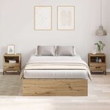  Okvir kreveta za pohranu Artisan Oak 120x200 cm | shoptok.hr