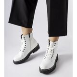 Big Star White boots black sole Cene