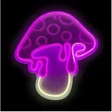 LED neonska zidna dekoracija LED/5W/USB pečurka