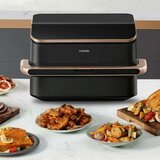 Cosori friteza na zrak dual basket twinfry chef edition crna 10 l | shoptok.hr