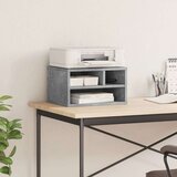 vidaXL Stojalo za tiskalnik betonsko siva 40x32x22,5 cm inženirski les | Shoptok.si