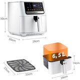 Berdsen digitalna friteza na vrući zrak 1700 W, 6,5 l, bijela | shoptok.hr