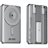 Remax Power bank Magsafe CX-1, 15W, 5000mAh, Srebrne boje Cene