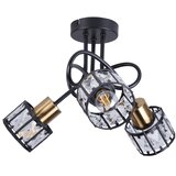  plafonski luster zahara 3xE27/10W/230V crni | Eponuda.com