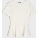 Sinsay Bluza s dodatkom viskoze i ukrasnim volanima | shoptok.hr