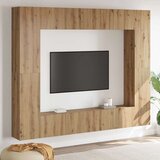 TV ormar 8 pcs Smeđa 221 x 30 x 180 cm Konstruirano drvo Cijene