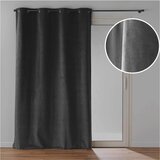 Douceur d intérieur Antracitno siva zavjesa od samta 140x260 cm Olympe – | shoptok.hr