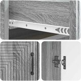  Kreveta Siva sonoma 66 x 34,5 x 89,5 cm Konstruirano drvo | shoptok.hr