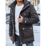DStreet Kurtka męska zimowa ciemnoszara | Shoptok.si