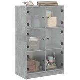  Visoka komoda s vratima 68x37x109 cm konstruirano drvo | shoptok.hr