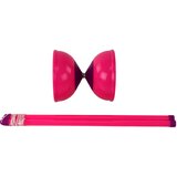 Jojo z žongliranjem Diabolo 13.5x11.5 cm - roza | Shoptok.si