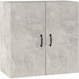 Maison Chic Stenska omarica - Zidna omarica betonsko siva 60x31x60 cm inženirski les iu735, (22062812) Cene