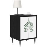  Noćni ormar HANAU Crni hrast 36 x 33 x 51 cm Konstruirano drvo | shoptok.hr