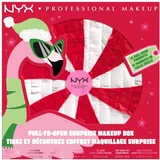 NYX Professional Makeup Fa La La L.A. Land Pull-To-Open Surprise Makeup Box set ličil
