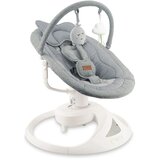 Momi PEARL električna gugalnica, siva | Shoptok.si