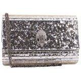 Kurt Geiger London Torbe PARTU EAGLE CLUTH Srebrna | Shoptok.si