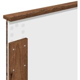  Okvir za krevet Staro drvo 100 x 200 cm Konstruirano drvo | shoptok.hr