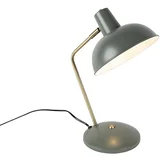 Smart tafellamp groen met brons incl. Wifi P45 - Milou