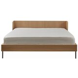 Bonami Selection Zakonska postelja v hrastovem dekorju 180x200 cm Wrap – Cene
