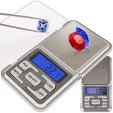 Kedo Precizna tehtnica 200g/0,01g, LCD, sive barve, (20910345) | Shoptok.si