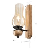  Brilagi - LED zidno svetlo COTTAGE 1xE14/40W/230V hrast/braon | Eponuda.com
