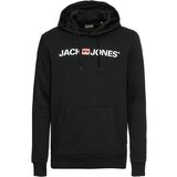 Jack & Jones Muški duks JJECORP OLD LOGO SWEAT HOOD NOOS crni Cene