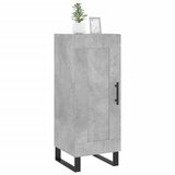  Komoda siva boja betona 34,5x34x90 cm od konstruiranog drva | shoptok.hr