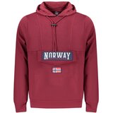  Muška ljubičasta zip majica s kapuljačom NORWAY 1963 | shoptok.hr