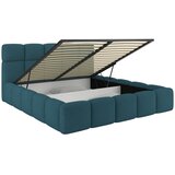 Modern Living Oblazinjena Postelja Cloudy, Turkizna, 160x200 | Shoptok.si