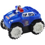  Policijsko terensko vozilo za igro s rotacijo 360° - modra | Shoptok.si
