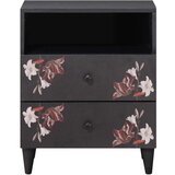  Nočna omarica večbarvno 50 x 33 x 60 cm Masiven les manga, (5000091645) | Shoptok.si