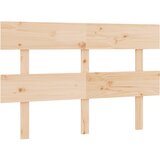  Uzglavlje za krevet sivo 164 x 3 x 81 cm od masivne borovine | Eponuda.com