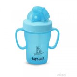 BABY CHEF no-spill sa slamčicom 200ml, 9m+, plava | Eponuda.ba
