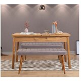 Hanah home trpezarijski sto i klupa 3 komada Santiago 0701 869VEL8841 Cene
