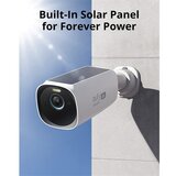 Anker EUFYCAM3 Sustav sigurnosnih kamera (3+1) 4K, ugrađeni solarni panel, WiFi, vodootporan, vanjski, T88723W1 | shoptok.hr