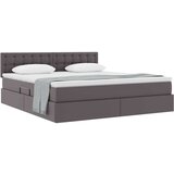  Postelja s shranjevanjem Siva 180 x 200 cm Umjetno usnje, (5000105075) | Shoptok.si