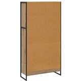 vidaXL Knjigovni omar 2 pcs Oreh 80 x 30 x 155 cm Konstruiran les | Shoptok.si