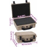Tvrdi kofer Pijesak 40,5 x 33 x 17,5 cm Polipropilen i ABS | shoptok.hr