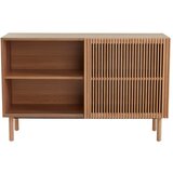 Jotex Omarica v jesenovem dekorju z drsnimi vrati v naravni barvi 124x80x45 cm Sion – | Shoptok.si
