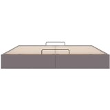 Otomanski okvir kreveta bez madraca sivi 200x200cm umjetne kože | shoptok.hr