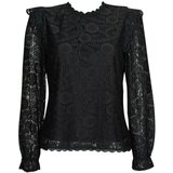 Pieces PCOLLINE LS LACE TOP NOOS BC Crna Cijene