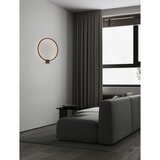 Nova Luce Mat crna LED zidna lampa aluminijska s mogućnosti zatamnjivanja Cercio – | shoptok.hr