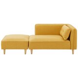 Bessagi Home počivalnik fanny, rumena, s taburejem | Shoptok.si