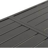  Vrtni stol tamnosivi 180 x 83 x 72 cm čelični | shoptok.hr