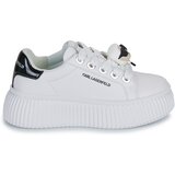 Karl Lagerfeld Nizke superge KL42336T KREEPER Bela | Shoptok.si