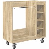 Golf ormar s kotačem Jednobojno Sonoma hrast 90 x 45 x 98 cm | shoptok.hr