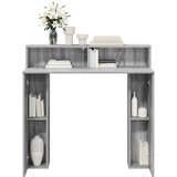  Okvir za kamin Siva Sonoma 102 x 18 x 100,5 cm Slike